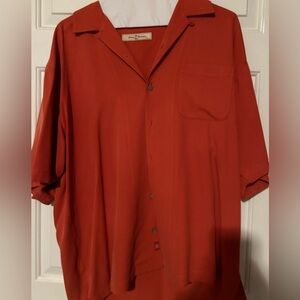 Tommy Bahamas 100% silk shirt. Worn once and dry cleaned. XL. EUC